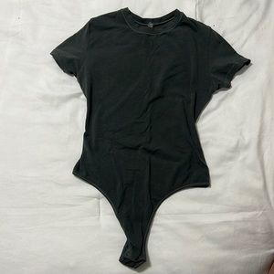 Skims Cotton Jersey T shirt bodysuit